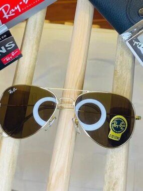 Ray-Ban 3025 Brown Aviator Sunglasses 58mm